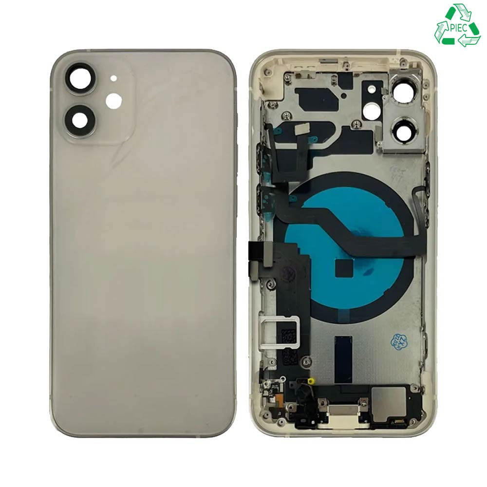Châssis équipé iPhone 12 – Blanc – Compatible
