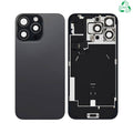 Vitre arrière iPhone 16 Pro Max – Titane Noir – Compatible
