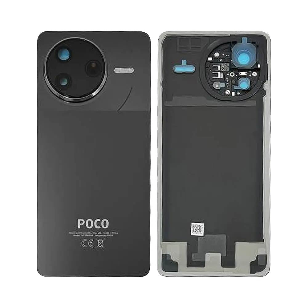 Vitre arrière Xiaomi Poco F7 Pro 5G – Noir – Compatible Premium