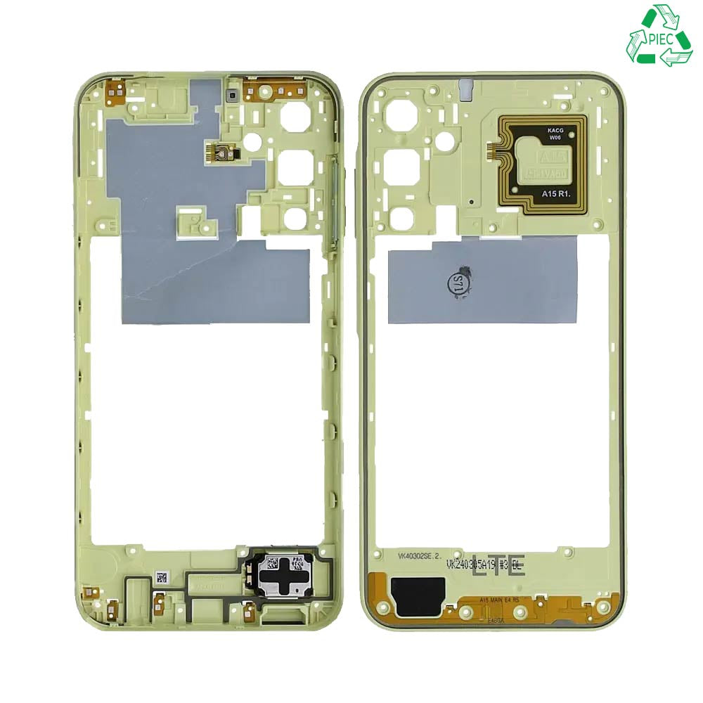 Châssis équipé Galaxy A15 4G – Vert citron – Original démonté