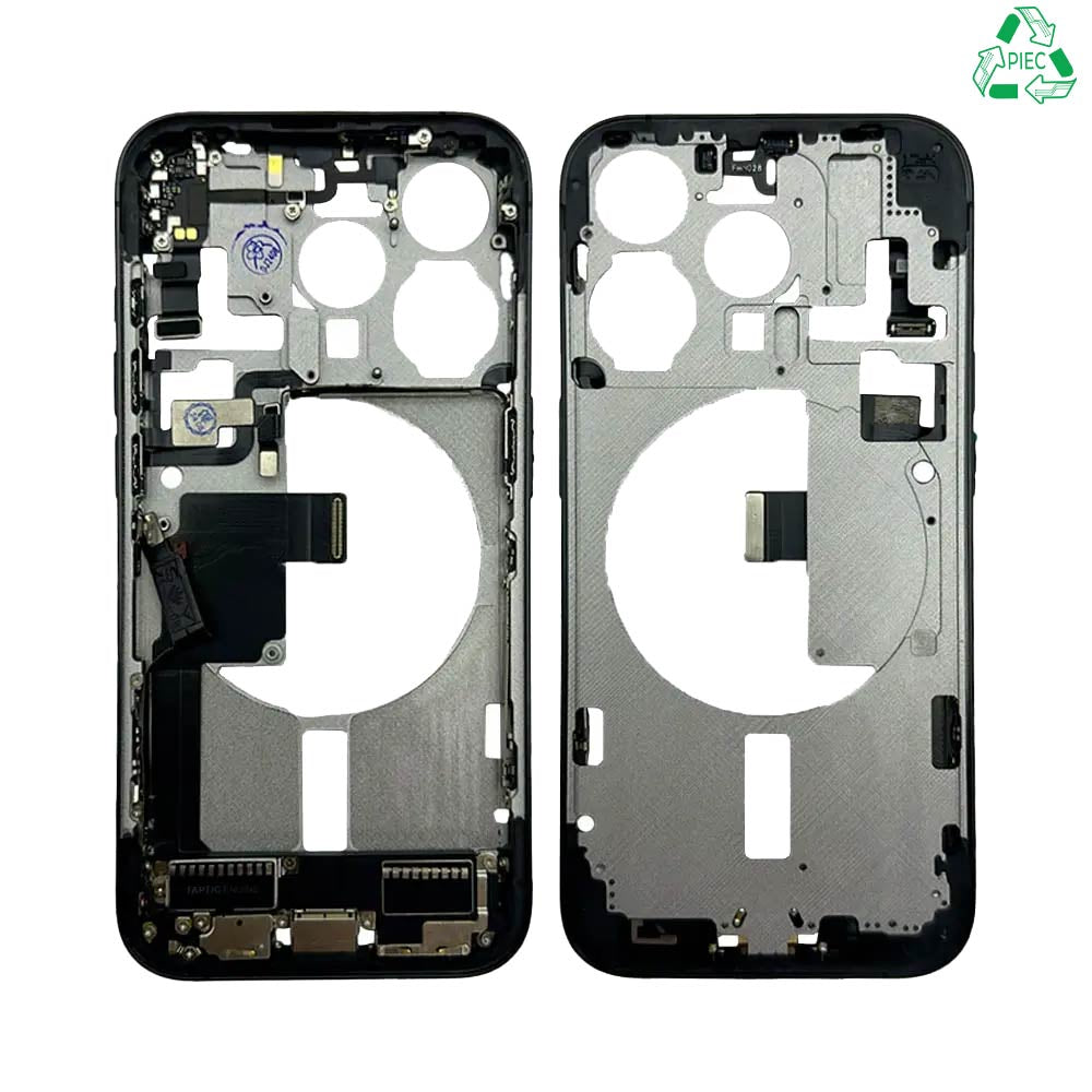 Châssis complet iPhone 15 Pro – Titane Noir – Compatible