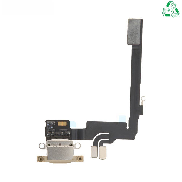 Connecteur de charge iPhone 16 Pro – Titane sable – Original démonté