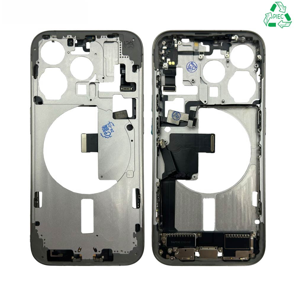 Châssis complet iPhone 15 Pro – Titane Naturel – Original démonté