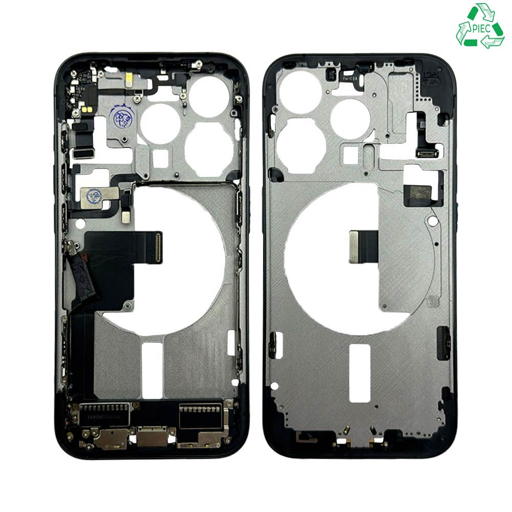 Châssis complet iPhone 15 Pro – Titane Noir – Original démonté
