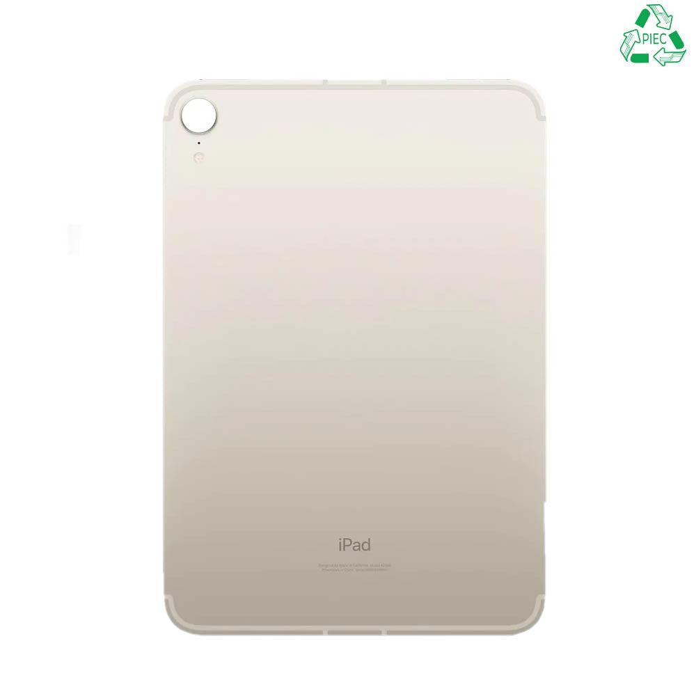 Vitre arrière iPad Mini 6 Wifi + Cellular – Lumière Stellaire – Original démonté
