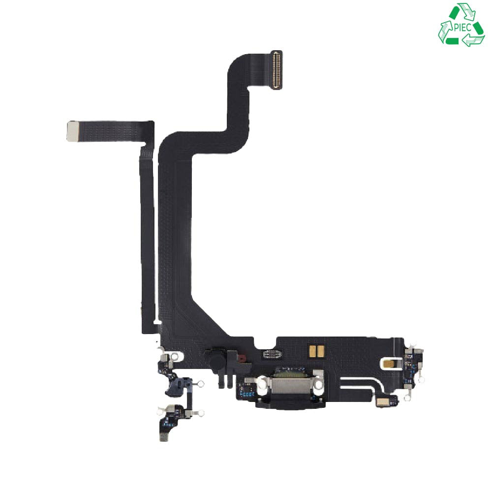 Connecteur de charge iPhone 14 Pro Max – Noir sidéral – Original démonté