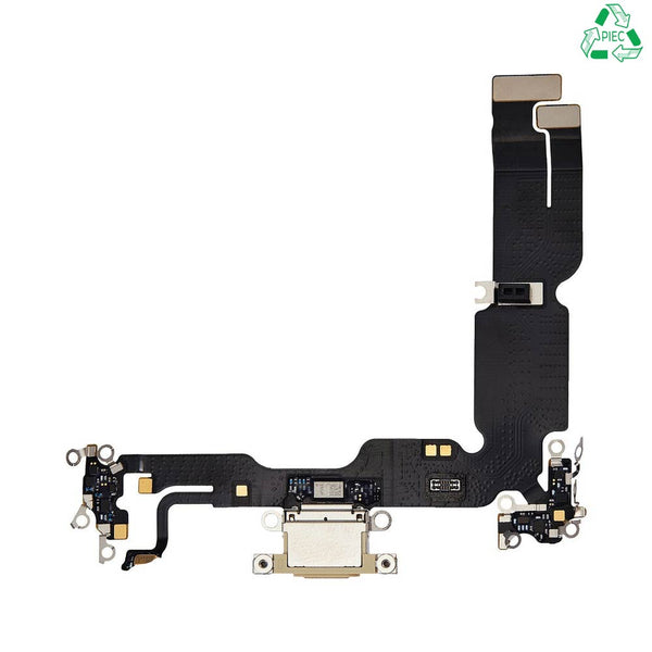 Connecteur de charge iPhone 15 Plus – Jaune – Original démonté