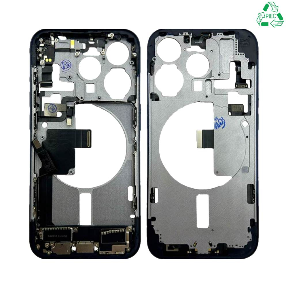 Châssis complet iPhone 15 Pro – Titane Bleu – Compatible