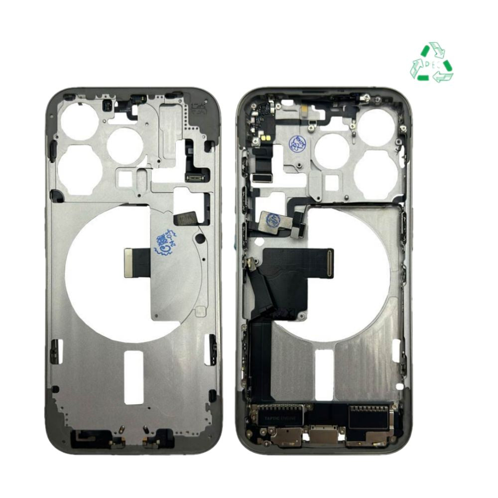 Châssis complet iPhone 15 Pro – Titane Naturel – Compatible