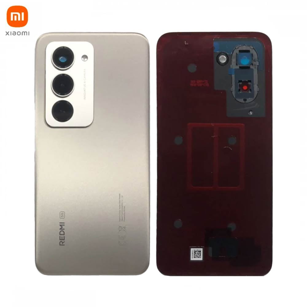 Vitre arrière Xiaomi Redmi 15 5G – Gris titane – Original