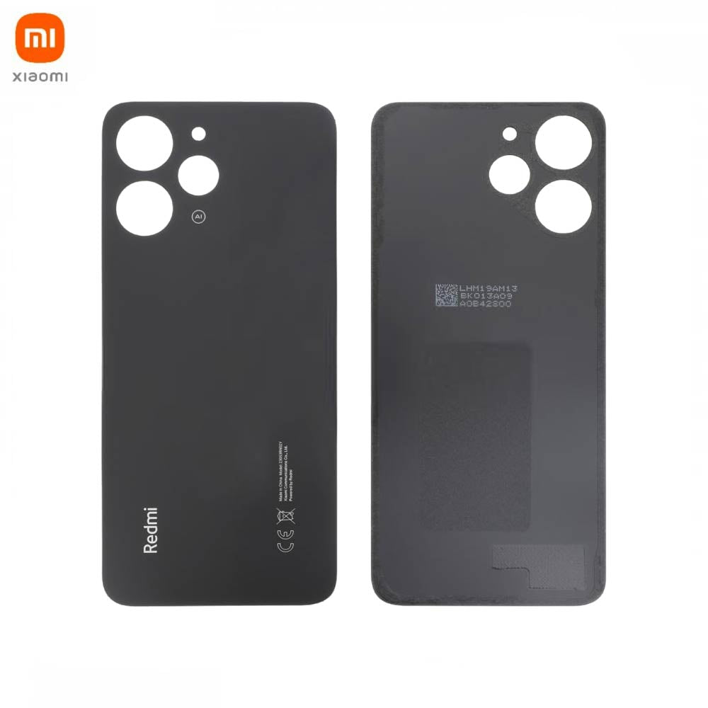 Vitre arrière Xiaomi Redmi 12 4G – Minuit – Original