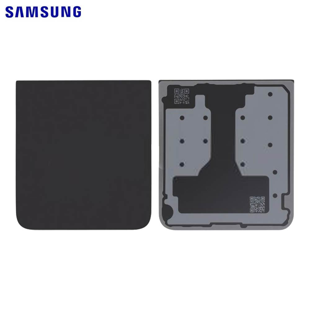 Vitre arrière Galaxy Z Flip 7 FE – Noir – Original Samsung (Service Pack)