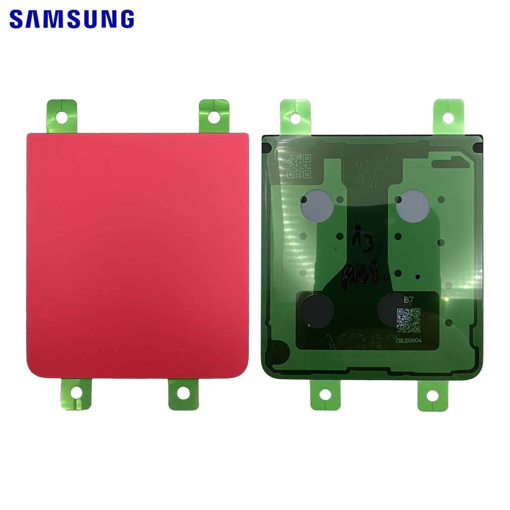 Vitre arrière Galaxy Z Flip 7 5G – Corail – Original Samsung (Service Pack)