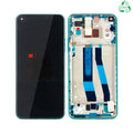 Écran complet avec châssis Xiaomi Mi 11 Lite 5G – Vert menthe – Original démonté