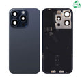 Vitre arrière iPhone 15 Pro – Titane Bleu – Compatible