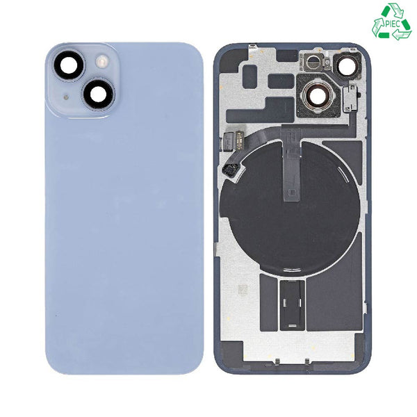 Vitre arrière iPhone 14 – Bleu – Compatible