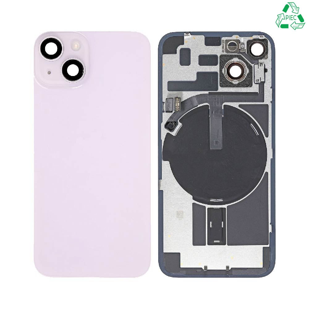 Vitre arrière iPhone 14 – Mauve – Compatible