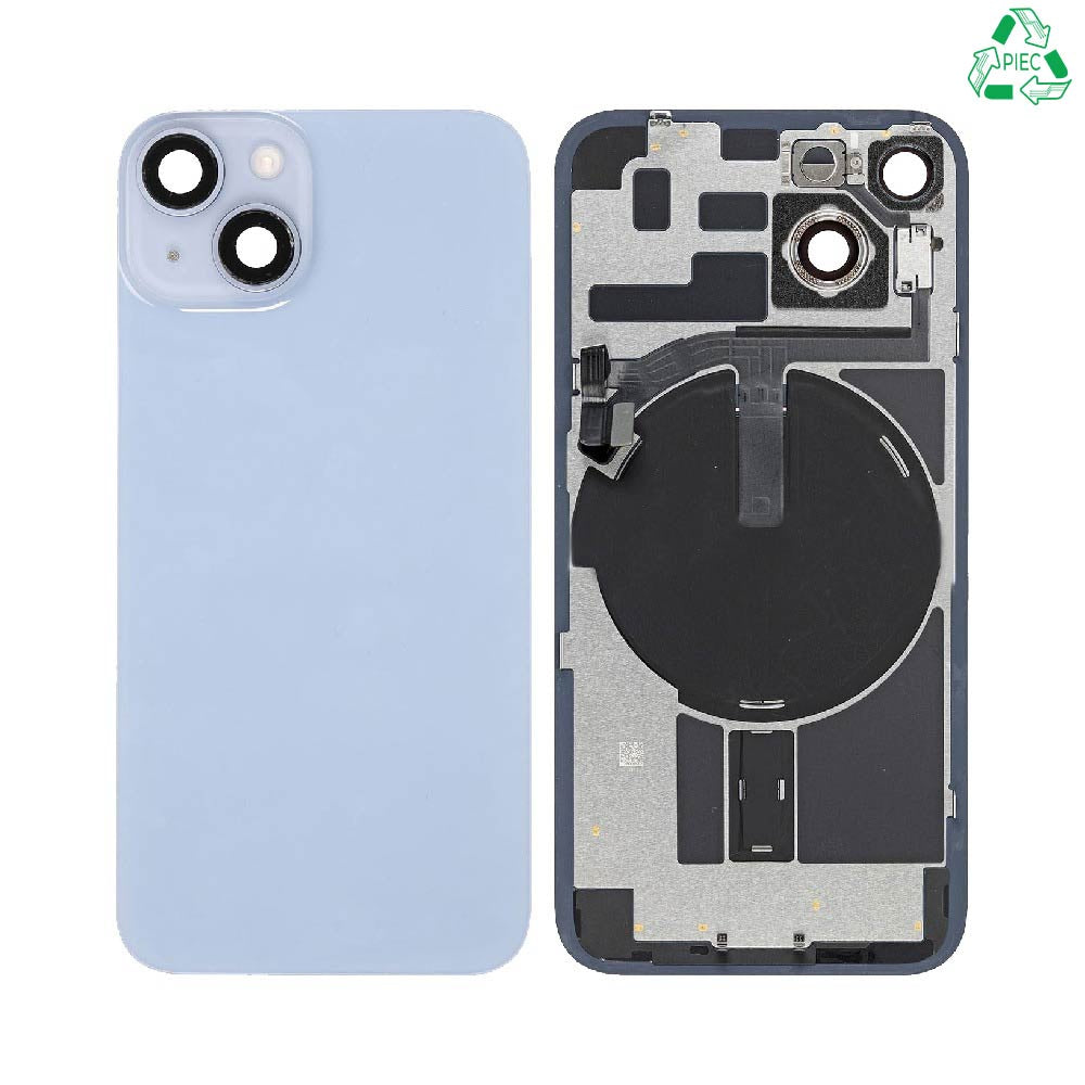 Vitre arrière iPhone 14 Plus – Bleu – Compatible