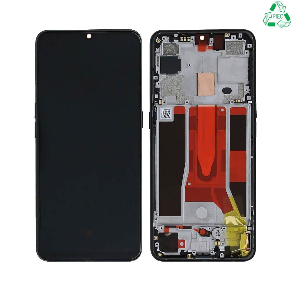 Écran complet avec châssis OPPO Find X2 Lite – Noir lunaire – Original démonté