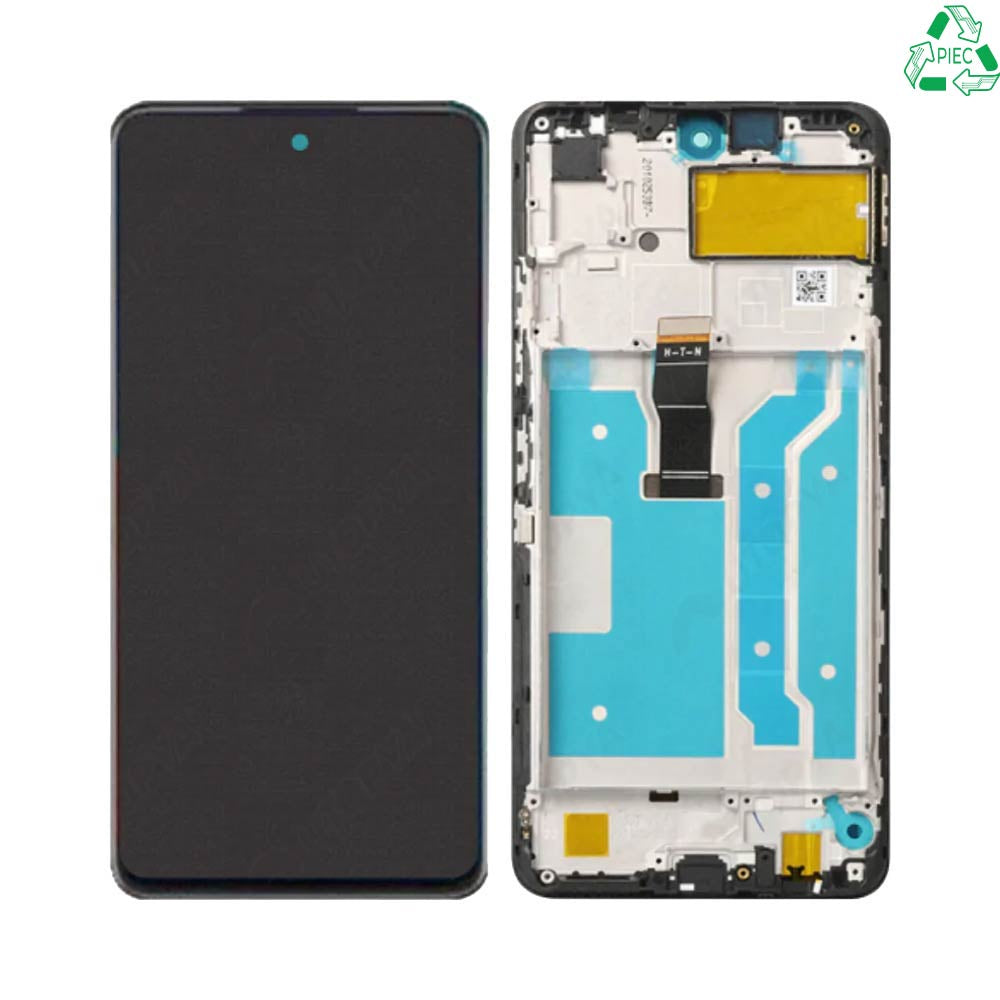 Écran complet avec châssis Huawei P Smart 2021 – Noir – Original démonté
