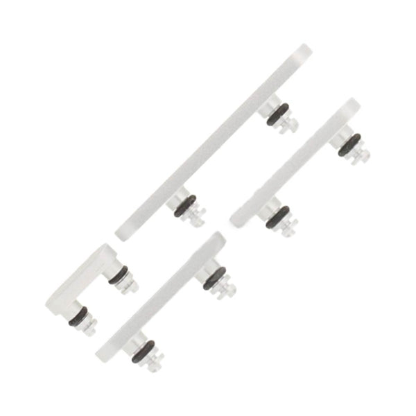 Bouton power et volume iPhone 17 Pro / iPhone 17 Pro Max – Argent – Compatible