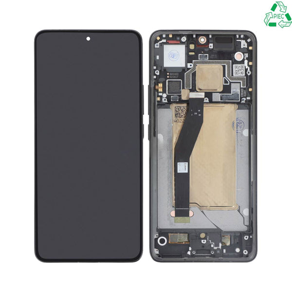 Écran complet avec châssis Xiaomi 14T Pro – Titane noir – Original démonté