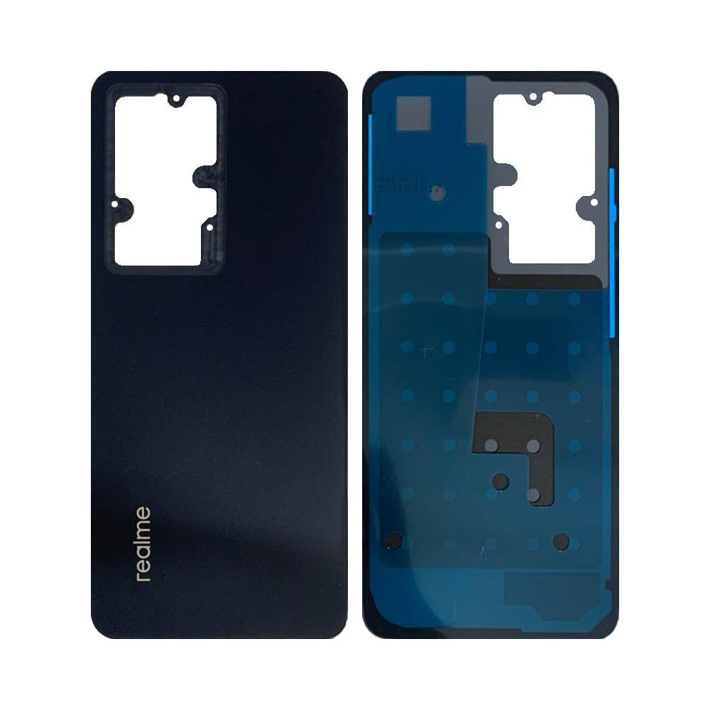 Vitre arrière Realme 14x 5G – Noir carbone – Compatible Premium