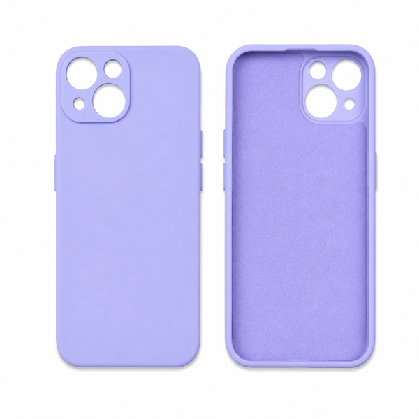 Coque silicone iPhone 12 Pro Max – Lavande