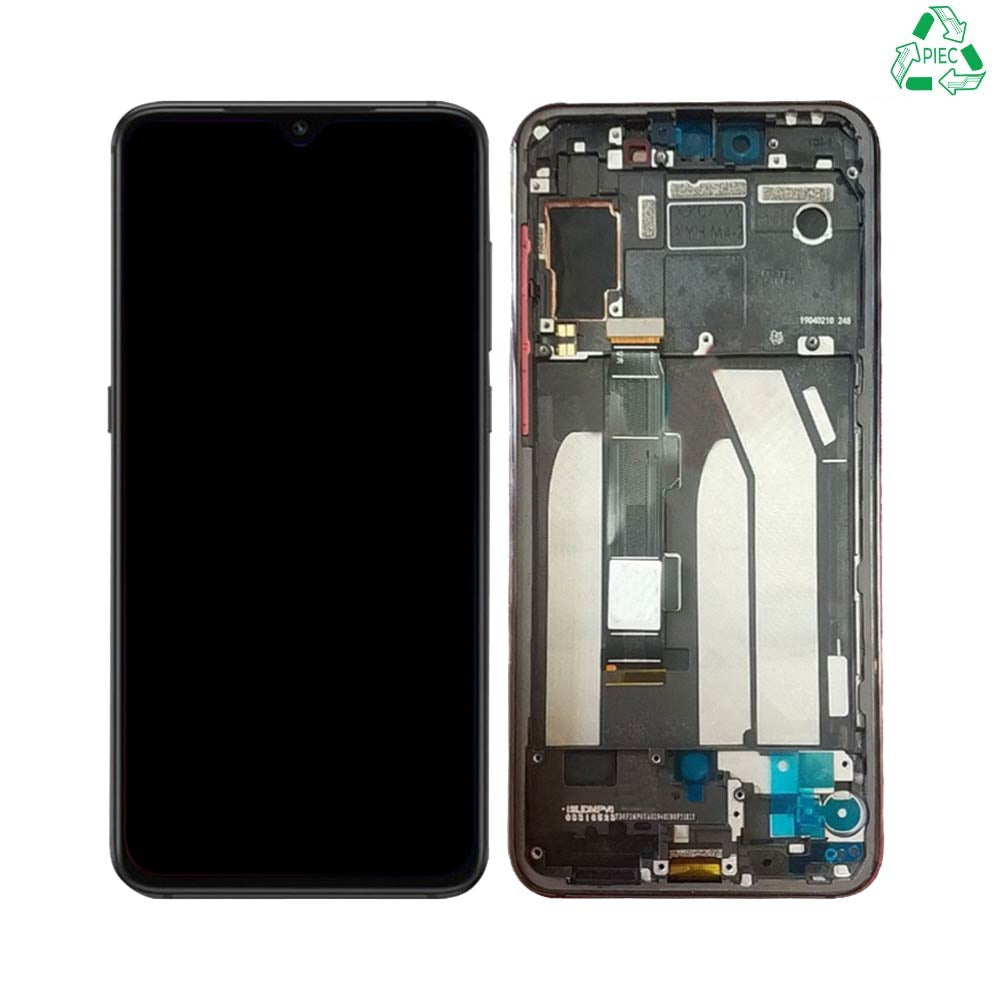 Écran complet avec châssis Xiaomi Mi 9 SE – Noir – Original démonté