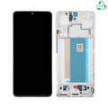 Écran complet avec châssis Xiaomi Poco F6 Pro 5G – Blanc – Original reconditionné