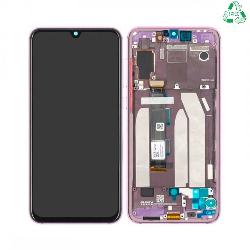 Écran complet avec châssis Xiaomi Mi 9 SE – Violet – Original reconditionné