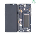 Écran complet avec châssis Galaxy S9 – Noir – Original reconditionné