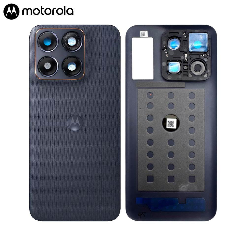 Vitre arrière Motorola Edge 70 Fusion – Gris foncé – Original
