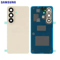 Vitre arrière Galaxy S26 – Rose or – Original Samsung (Service Pack)