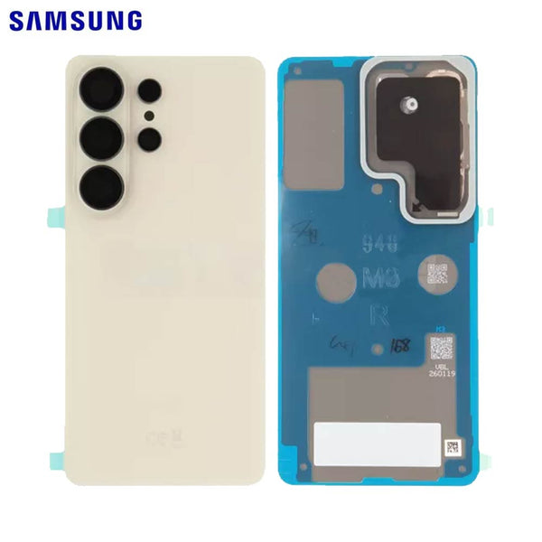 Vitre arrière Galaxy S26 Ultra – Rose or – Original Samsung (Service Pack)