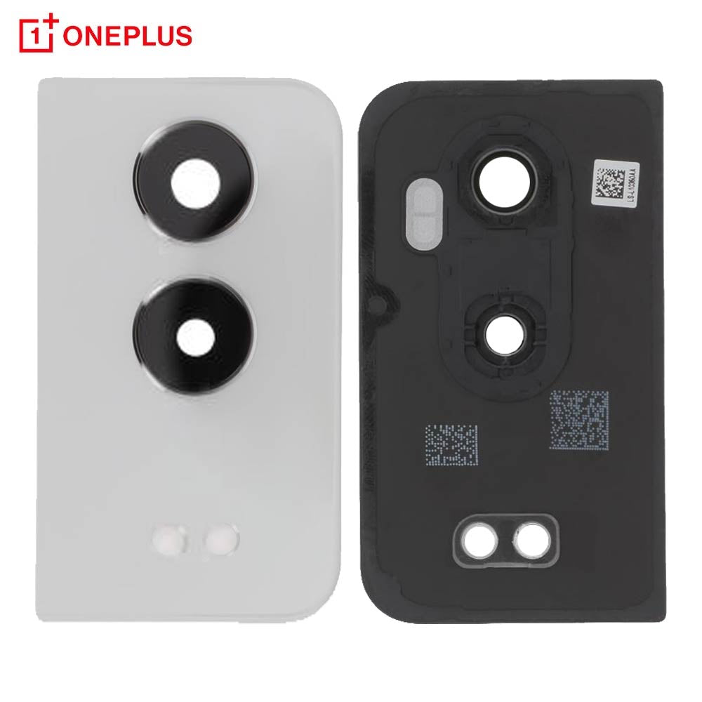 Vitre arrière OnePlus Nord 4 5G TOP Mercurial – Argent – Original