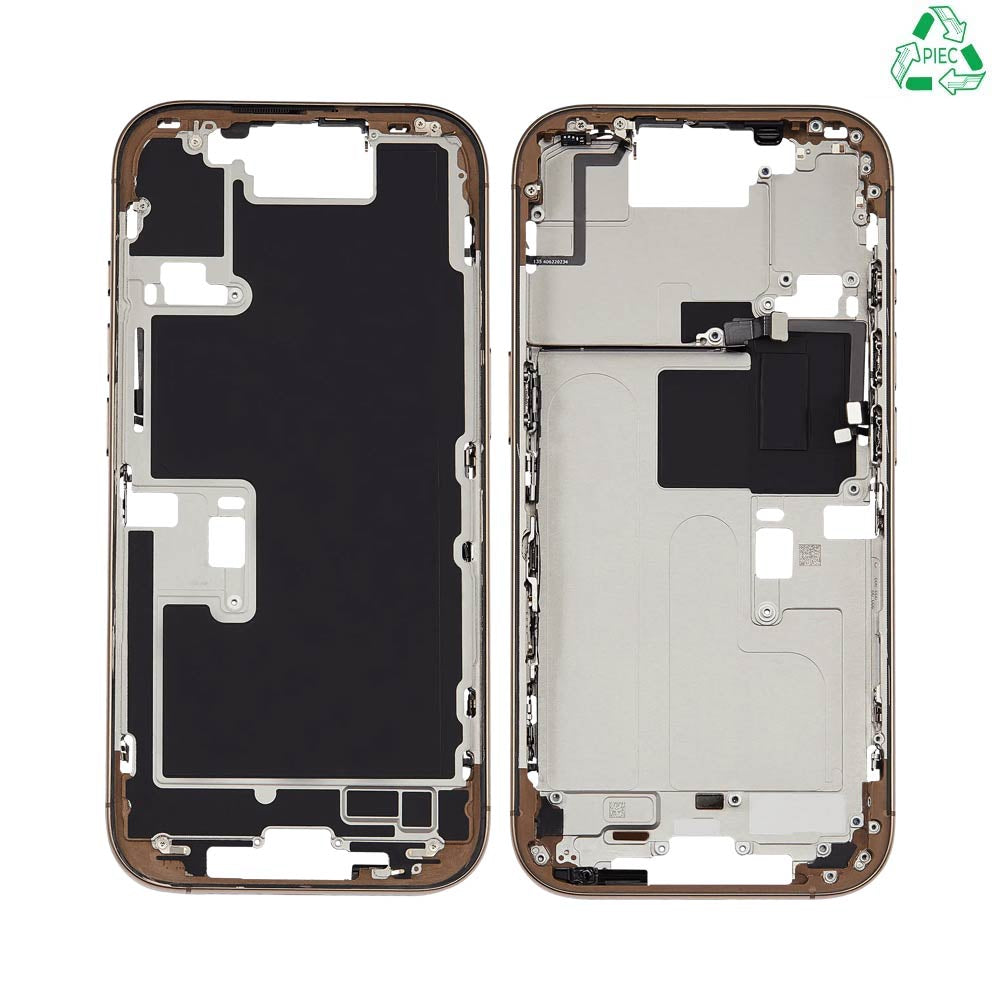 Châssis équipé iPhone 16 Pro Version US – Titane sable – Original démonté