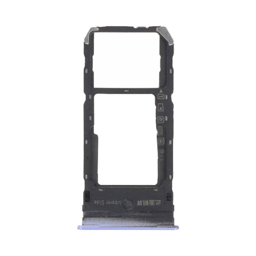 Tiroir SIM Vivo Y52 5G – Bleu irisé – Compatible Premium