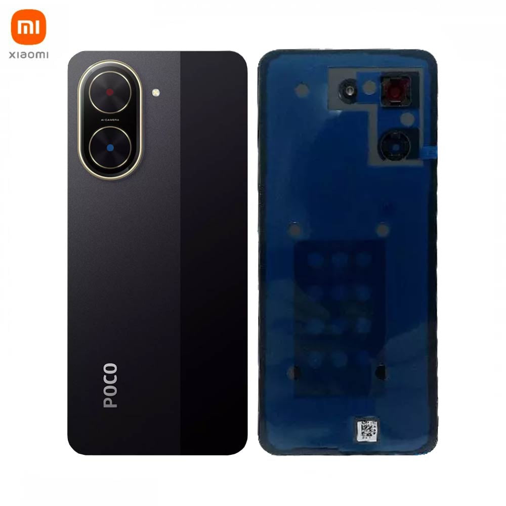 Vitre arrière Xiaomi Poco C71 – Noir – Original