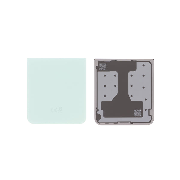 Vitre arrière Galaxy Z Flip6 – Vert d'eau – Original Samsung (Service Pack)