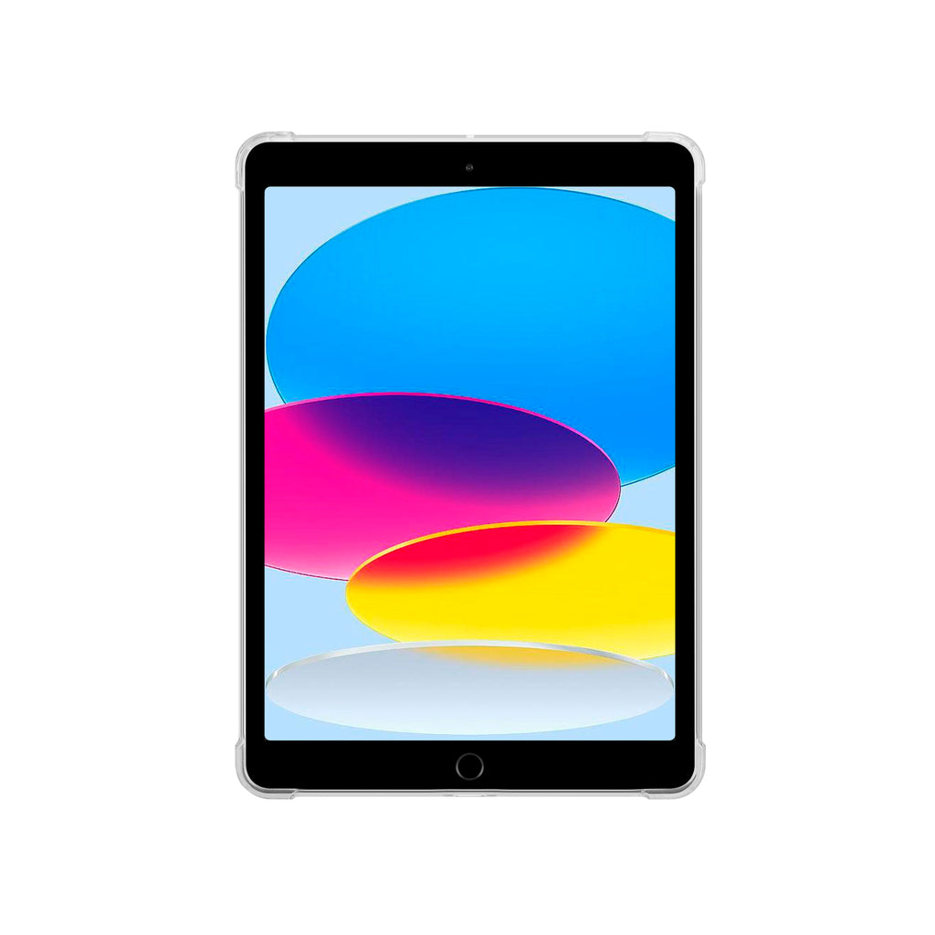 Coque transparente iPad 10,2 pouces, découpes