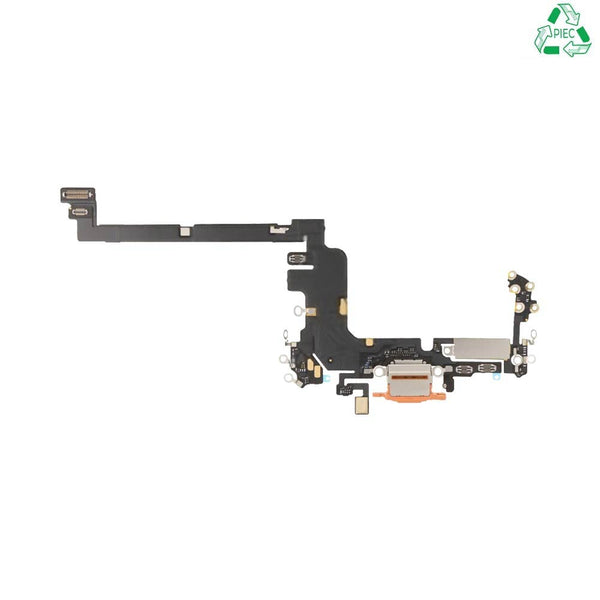 Connecteur de charge iPhone 17 Pro – Orange cosmique – Original démonté
