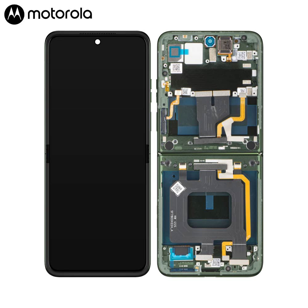 Écran complet Motorola Razr 70 Plus – Vert montagne – Original