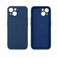 Coque silicone iPhone 12 – Bleu marine