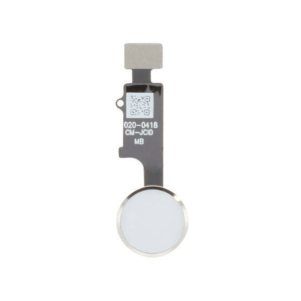 Bouton home 3d v6 iPhone (tous modèles) – Argent