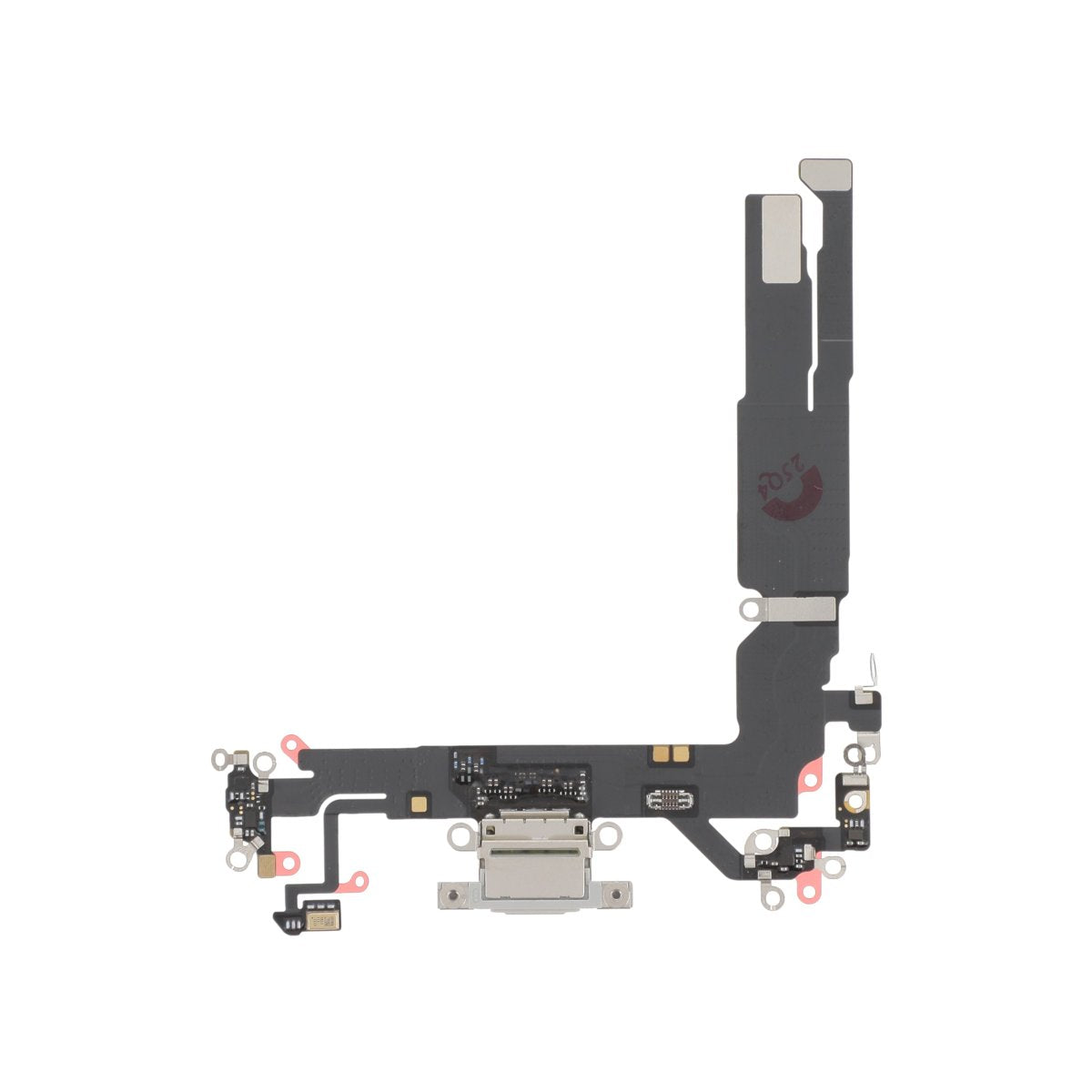Connecteur de charge iPhone 17 – Blanc – Qualité d'origine