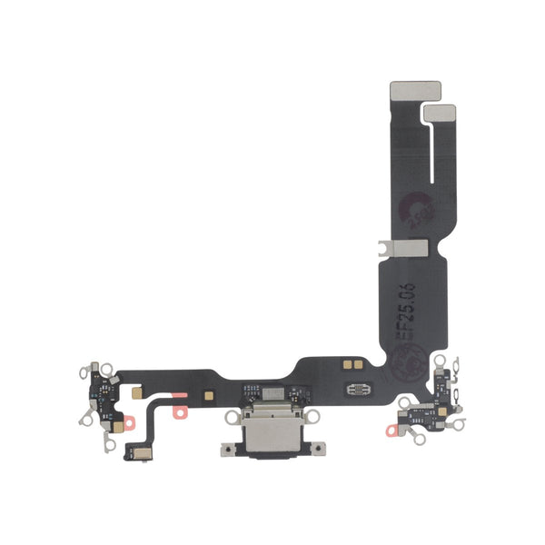 Connecteur de charge iPhone 15 Plus – Noir – Qualité d'origine