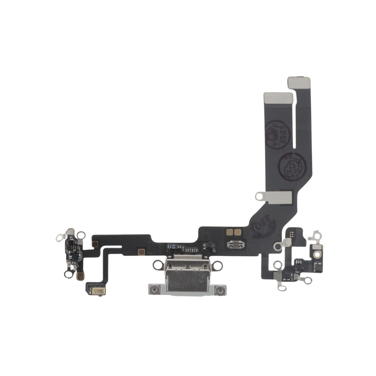 Connecteur de charge iPhone 16e / 17e – Blanc – Qualité d'origine