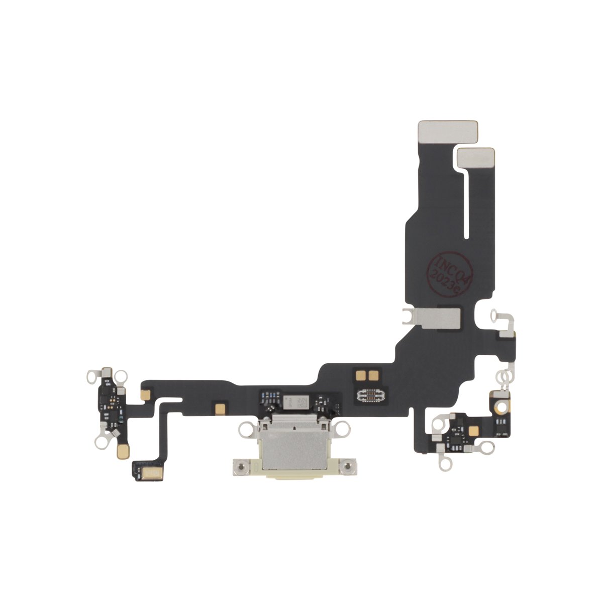 Connecteur de charge iPhone 15 – Jaune – Qualité d'origine