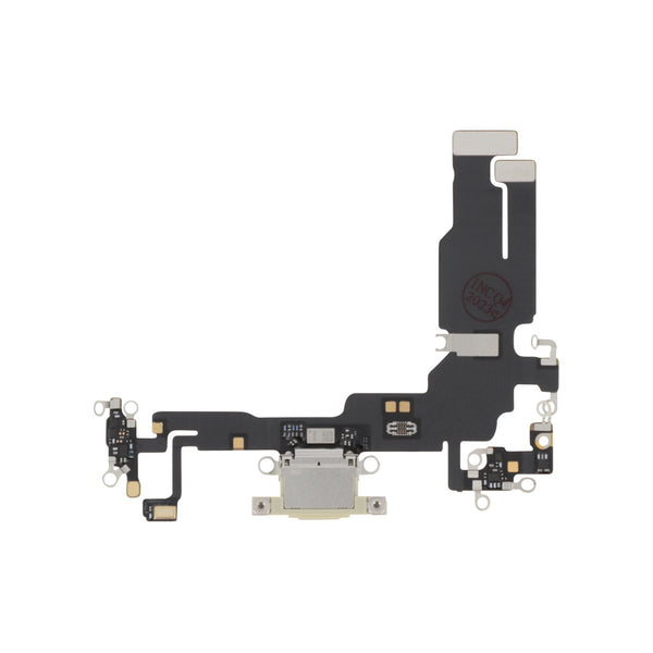 Connecteur de charge iPhone 15 – Jaune – Qualité d'origine